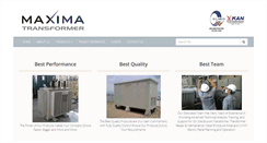 Desktop Screenshot of maximatransformer.com